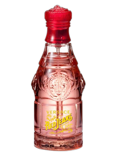 Versace Red Jeans perfume bottle