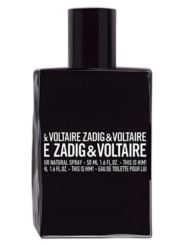 Zadig & Voltaire This is Him perfume bottle