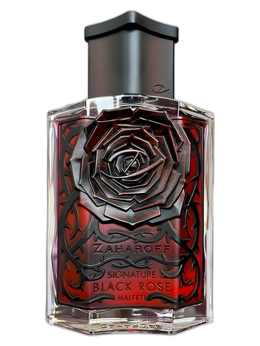 Zaharoff Signature Halfeti Black Rose perfume bottle
