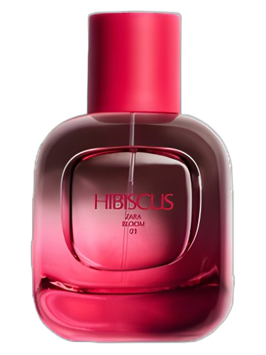 Zara Hibiscus perfume bottle