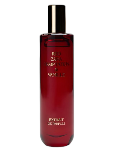 Zara Red Temptation Vanille perfume bottle