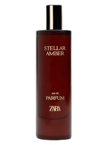 Zara Stellar Amber perfume bottle