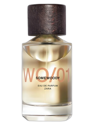Zara WO/01 Somewoody perfume bottle