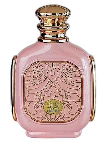 Zimaya Zukhruf Pink perfume bottle